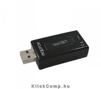 Hangkártya 7.1 32bit USB fotó, illusztráció : APPUSB71