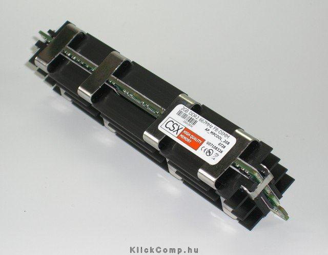 2GB DDR2 memória APPLE Desktop MAC 800Mhz ECC FullyBuffered CSX fotó, illusztráció : AP-MP800-BIG2