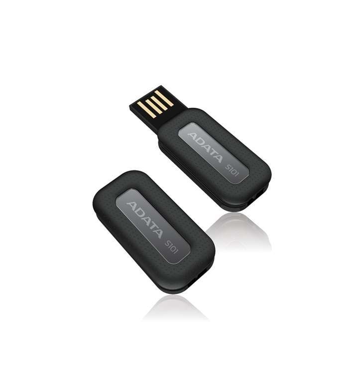 4GB USB2.0 fekete PenDrive fotó, illusztráció : AS101-4G-RBK