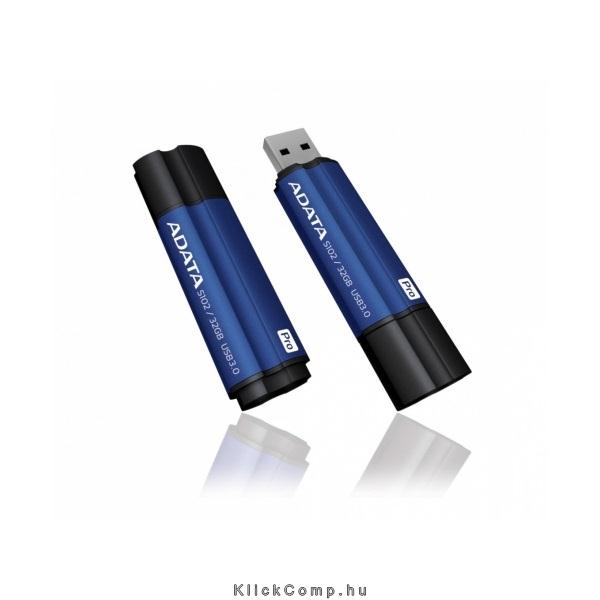 64GB Pendrive USB3.0 kék Adata S102P fotó, illusztráció : AS102P-64G-RBL