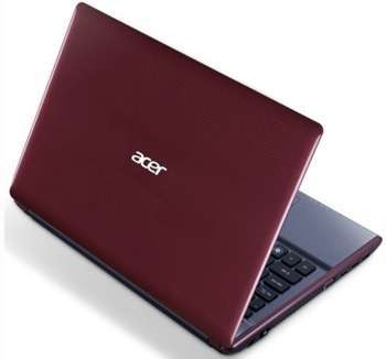 Acer Aspire 4755G piros notebook 14  i3 2330M 2.2Hz nV GT540 4GB 500GB Linux PN fotó, illusztráció : AS4755G-2334G50MNRSL