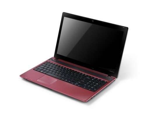 Acer Aspire 5560G piros notebook 15.6  AMD A6-3400M AMD HD6540 3GB 320GB W7HP P fotó, illusztráció : AS5560G-6343G32MNRR