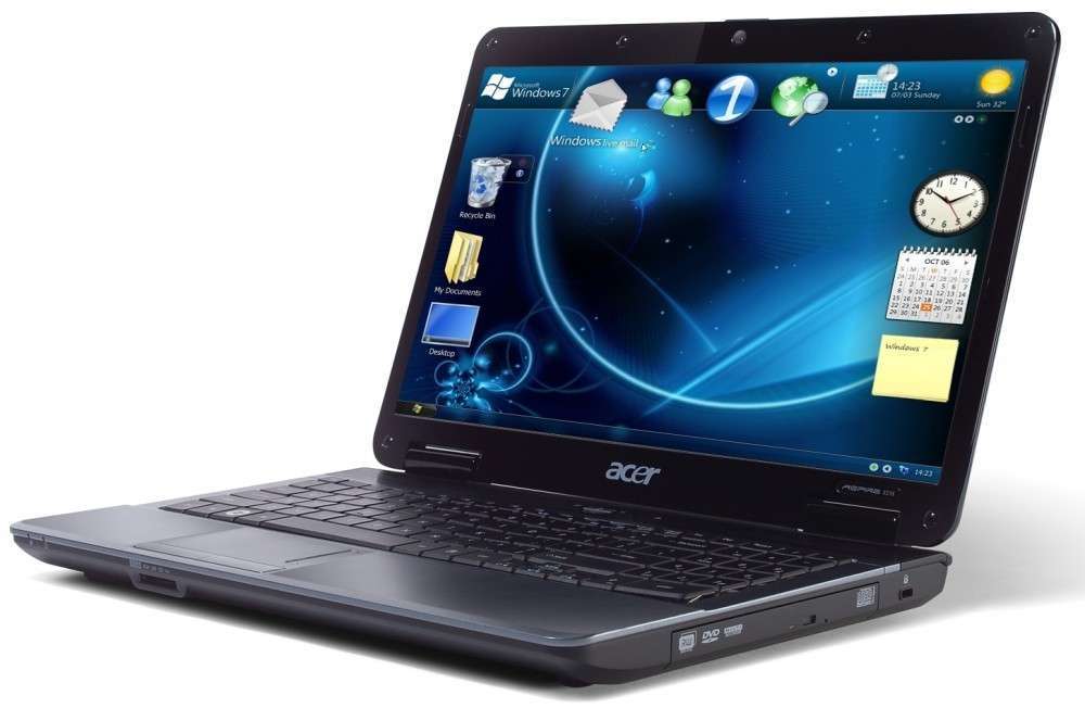 Acer Aspire 5732Z notebook 15.6  PDC T4400 2.2GHz GMA4500 4GB 250GB Linux PNR 1 fotó, illusztráció : AS5732Z-444G25MN