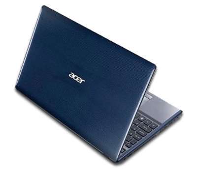Acer Aspire 5750G kék notebook 15.6  laptop HD i3 2330M 2.2GHz nV GT520M 4GB 50 fotó, illusztráció : AS5750G-2334G50MNBB