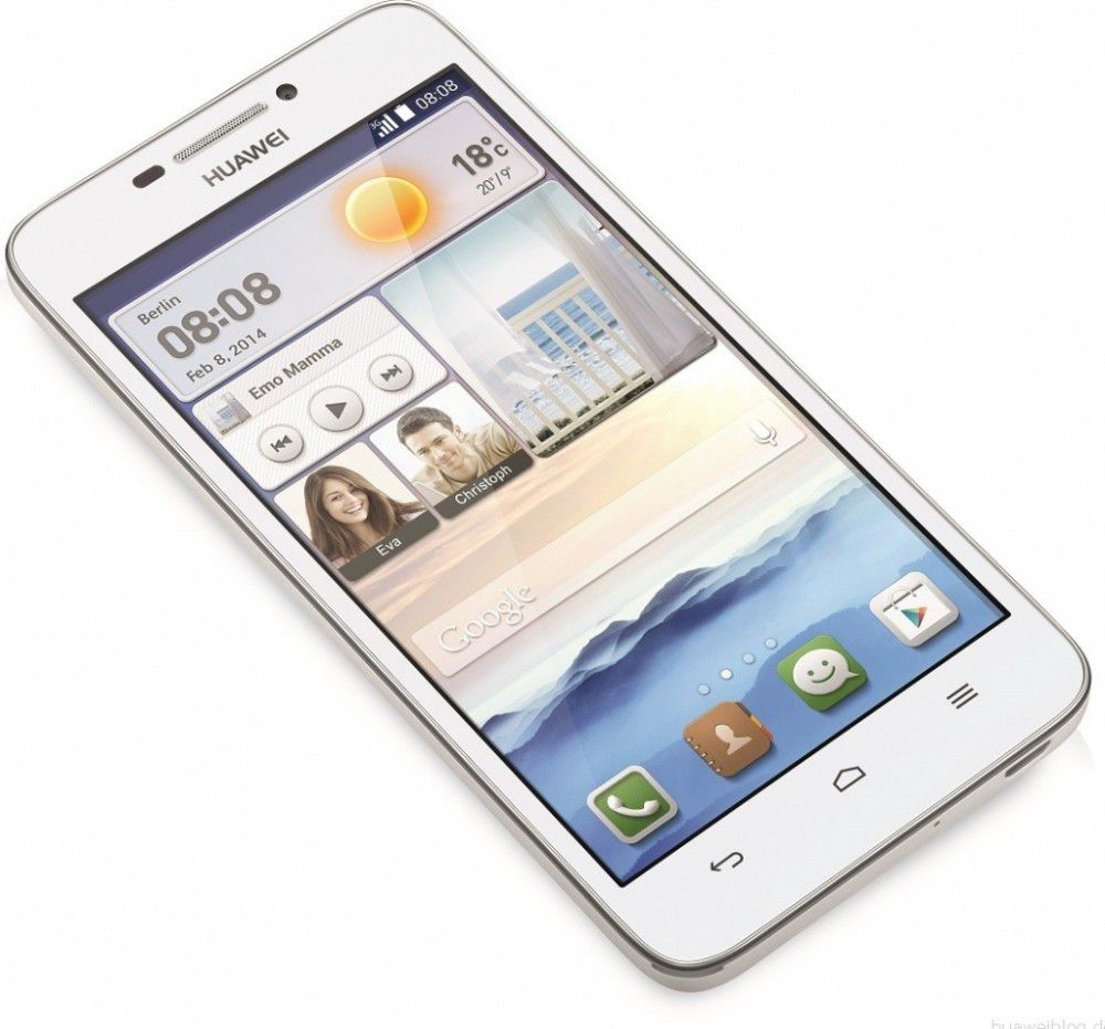 Huawei Ascend G630 fehér mobiltelefon fotó, illusztráció : ASCEND-G630-WHITE