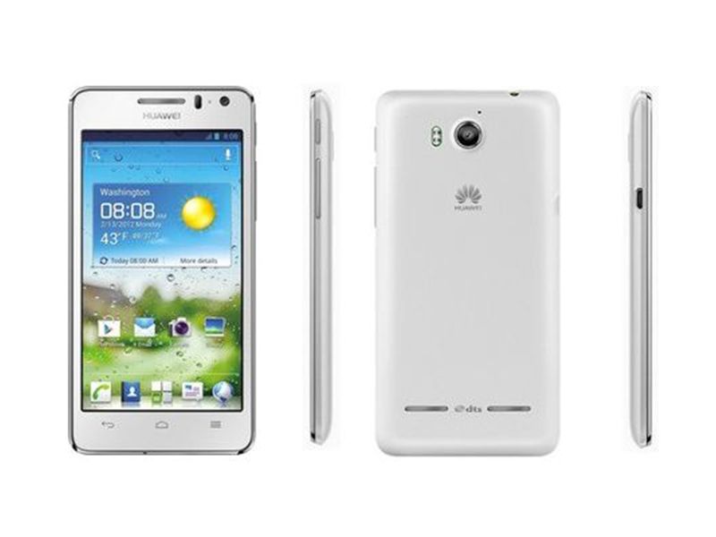 Huawei Ascend Y330 fehér mobiltelefon fotó, illusztráció : ASCEND-Y330-WHITE