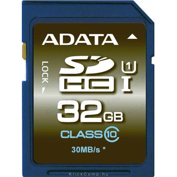 Memória-kártya 32GB SDHC UHS-I CLASS10 fotó, illusztráció : ASDH32GUICL10-R