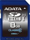 8GB SD SDHC Class 10 UHS-I memória