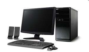Acer M3802 számítógép PDC E5300 2.6GHz GMA4500 2GB 320GB W7HP PNR 1 év gar. fotó, illusztráció : ASM3802-532G32M