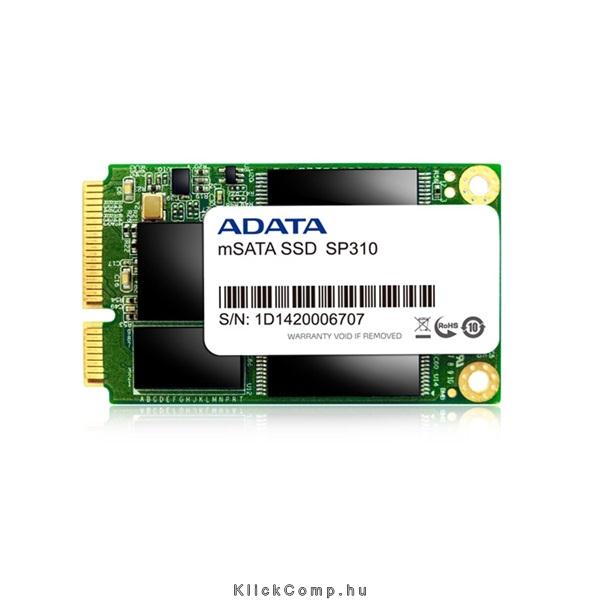 256GB SSD mSATA3 ADATA SP310 Premier Pro Series Solid State Disk fotó, illusztráció : ASP310S3-256GM-C