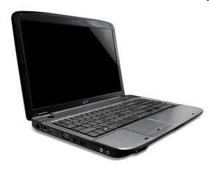 Acer Aspire AS5738 notebook 15.6  LED Centrino2 T6500 2.16GHz GMA4500M 2x2GB 50 fotó, illusztráció : ASP5738-654G50MN
