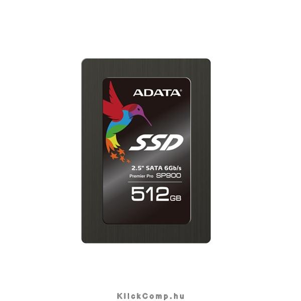 512GB SSD 2.5  SATA3 ADATA SP900 Premier Pro Series Solid State Disk fotó, illusztráció : ASP900S3-512GM-C