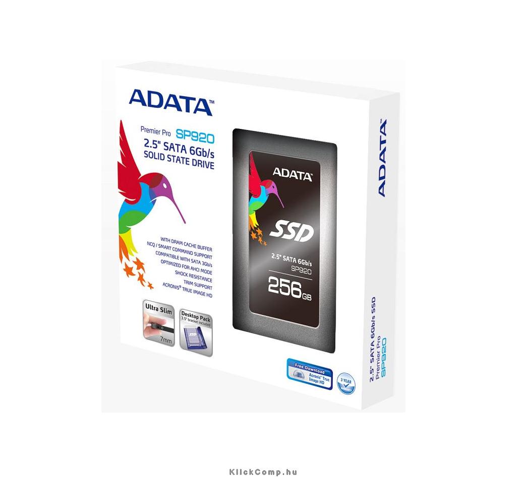 256GB SSD SATA3 2,5  7mm fotó, illusztráció : ASP920SS3-256GM-C