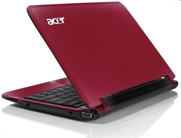 Acer Aspire ONE 751 netbook, piros 11.6  WXGA HD LED CB, Atom Z520 1.33GHz, 1GB fotó, illusztráció : ASPO751H52BRED