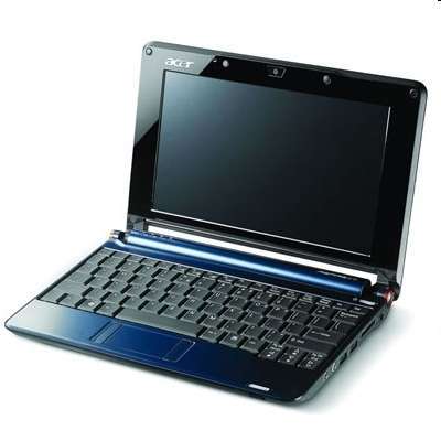 Acer Aspire ONE A150-A kék netbook Atom N270 1.6GHz 2x512MB 120G Linux PNR 1 év fotó, illusztráció : ASPOA150ABL