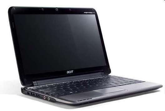 Acer Aspire ONE O751 netbook, fekete 11.6  WXGA HD LED CB, Atom Z520 1.33GHz, 1 fotó, illusztráció : ASPOAO751HBCK