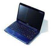 Acer Aspire ONE O751 netbook, kék 11.6  WXGA HD LED CB, Atom Z520 1.33GHz, 1GB, fotó, illusztráció : ASPOAO751HBL