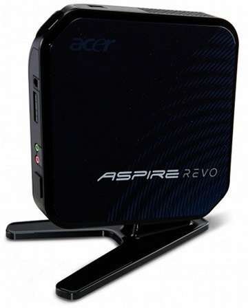 Acer Aspire Revo R3700 számítógép Atom D525 1.86GHz 2GB 320GB no ODD Free DOS P fotó, illusztráció : ASR3700-D522G32NFD