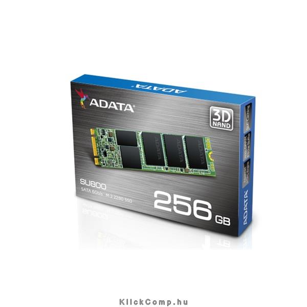256GB SSD M.2 SATA Adata SU800 fotó, illusztráció : ASU800NS38-256GT-C