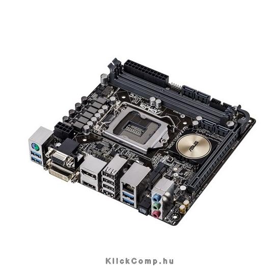ASUS H97I-PLUS Intel H97 LGA1150 mITX alaplap fotó, illusztráció : ASUS-99892