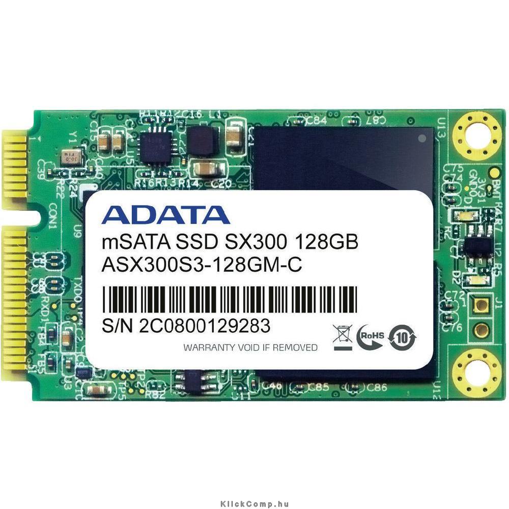 128GB SSD mSATA fotó, illusztráció : ASX300S3-128GM-C