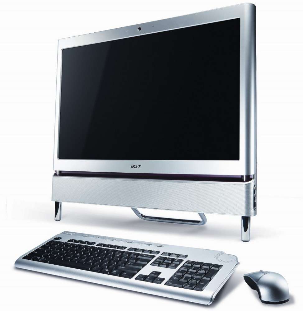 Acer Z5610 asztali számítógép Core 2 Duo E7500 2.93GHz Ati HD4670 4GB 640GB W7H fotó, illusztráció : ASZ5610-754G64M