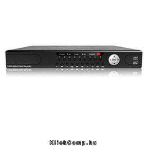 DVR 8 csatornás rögzítő, D1/200fps, CIF/200fps, H264, 2xSATA HDD, HDMI fotó, illusztráció : AS-0880