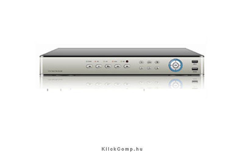 DVR, 8 csatornás rögzítő, D1/200fps, CIF/200fps, H264, 1x SATA, audio, HDMI fotó, illusztráció : AS-0890
