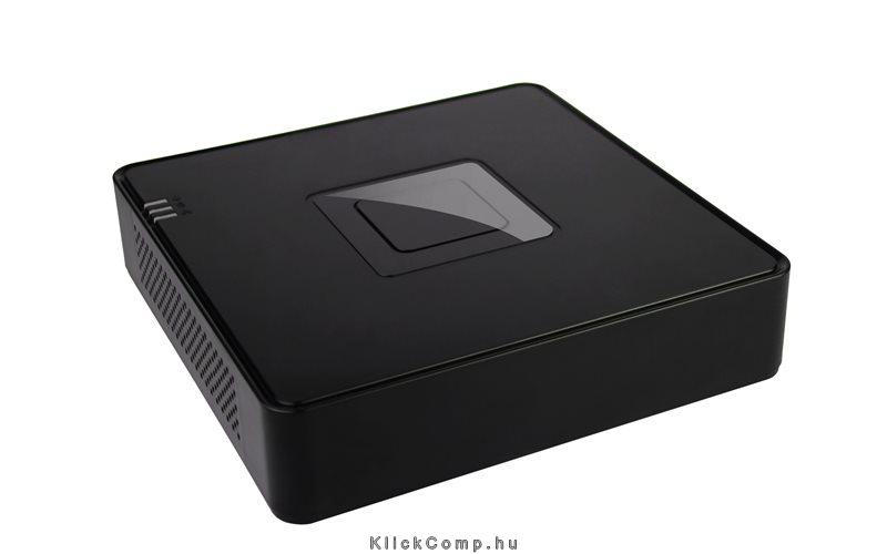 NVR, 4 csatorna, 2MP/100fps, 1x SATA, 2x USB, HDMI, műanyag fotó, illusztráció : AS-N0410HB