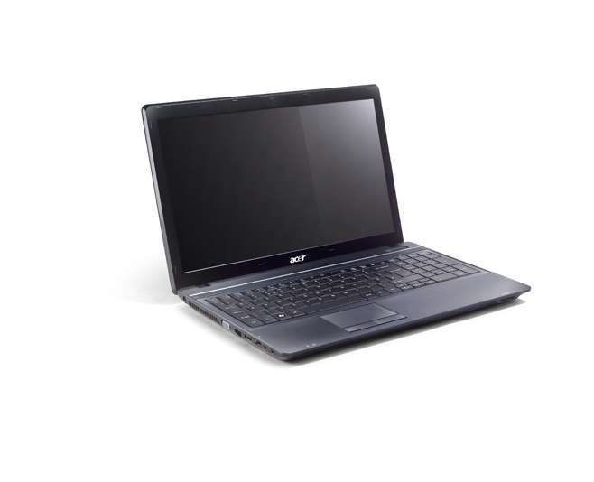 Acer Travelmate 5760 notebook 15.6  LED i3 2310M 2.1GHz UMA 2GB 320GB W7HP PNR fotó, illusztráció : ATM5760-2312G32MNSK