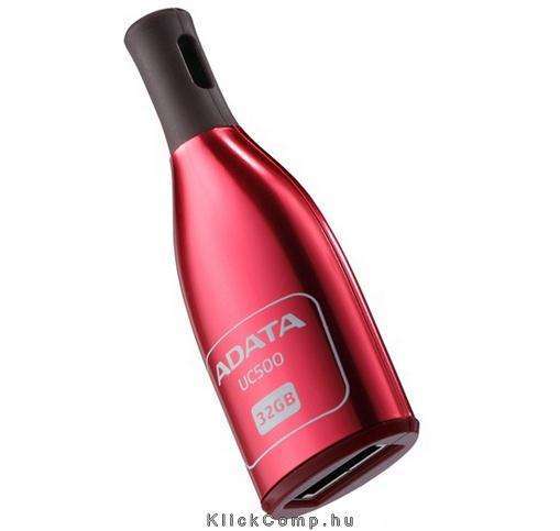 32GB USB2.0 Vörös PenDrive fotó, illusztráció : AUC500-32G-RRD