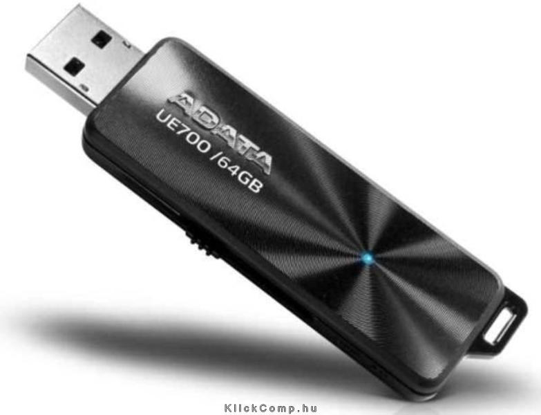 64GB PenDrive USB3.0 Fekete fotó, illusztráció : AUE700-64G-CBK