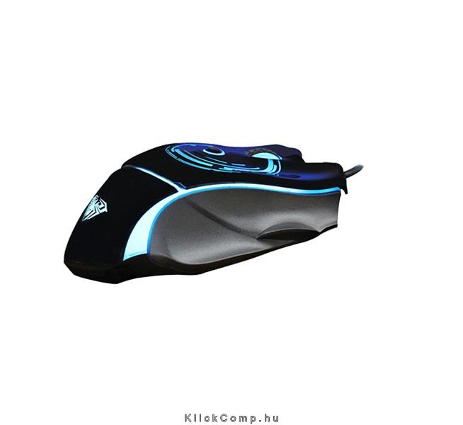 Gamer egér ACME Aula Catastrophe világító gaming Mouse fotó, illusztráció : AULA-CATASTROPHE