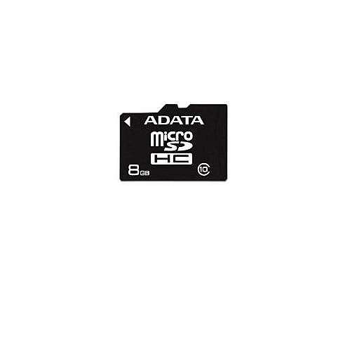 8GB SD micro SDHC Class 10 memória kártya fotó, illusztráció : AUSDH8GCL10-R