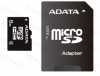 Memória-kártya 8GB MicroSDHC + Adapter CLASS4 AUSDH8GCL4-RA1 Technikai adatok