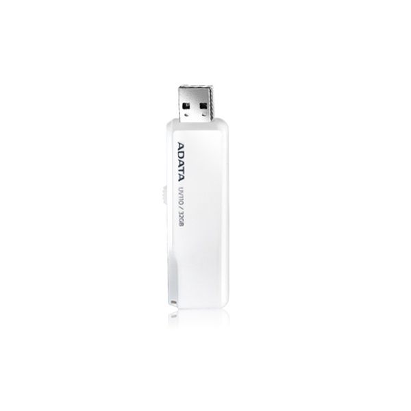 16GB PenDrive USB2.0 Fehér ADATA AUV110-16G-RWH Flash Drive fotó, illusztráció : AUV110-16G-RWH