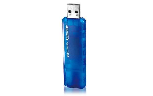 ADATA Pendrive 4 GB,UV110,kék - Már nem forgalmazott termék fotó, illusztráció : AUV110-4G-RBL