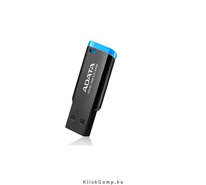 64GB PenDrive USB3.0 Fekete-Kék ADATA Flash Drive fotó, illusztráció : AUV140-64G-RBE