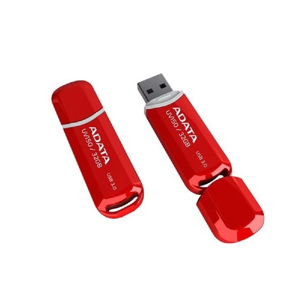 32GB Pendrive USB3.0 piros Adata UV150 fotó, illusztráció : AUV150-32G-RRD