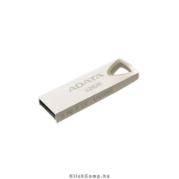 32GB Pendrive USB2.0 Metál ház ADATA UV210 fotó, illusztráció : AUV210-32G-RGD
