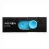 16GB PenDrive USB2.0 Fekete-Kék ADATA AUV220-16G-RBKBL Flash Drive
