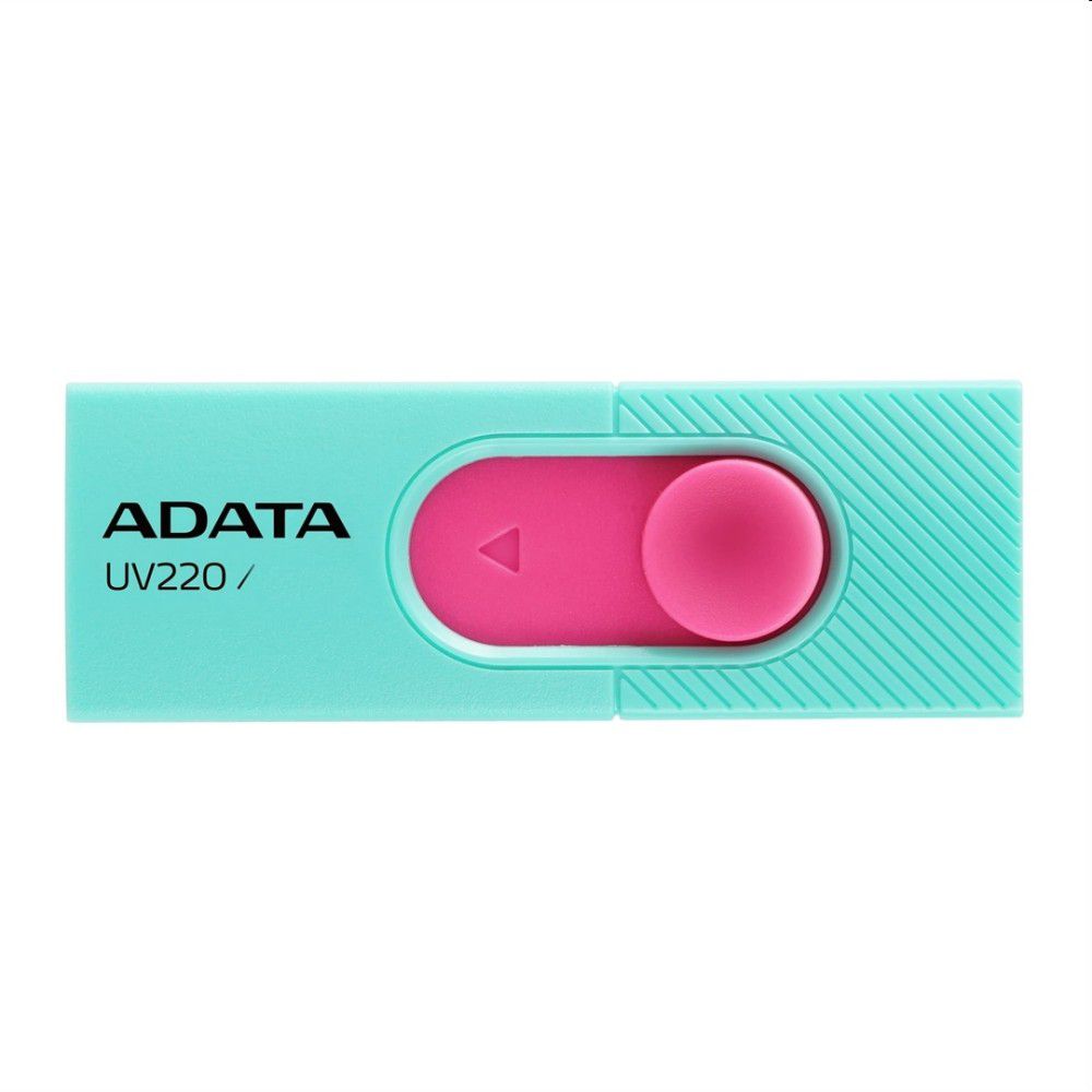 8GB PenDrive USB2.0 Zöld-Rózsaszín ADATA AUV220-8G-RGNPK Flash Drive fotó, illusztráció : AUV220-8G-RGNPK