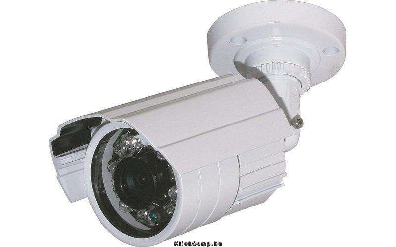 Bullet kamera analóg, kültéri, 500TVL, 3.6mm, IR20m, IP66 fotó, illusztráció : AVC20S50