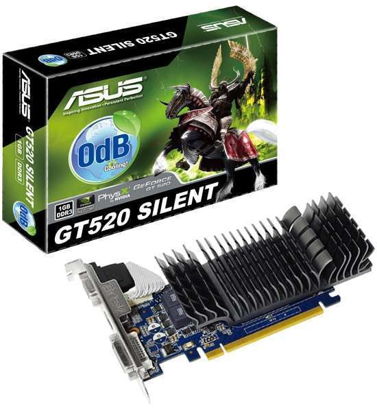 ASUS ENGT520 SL/DI/1GD3/V2LP Videókártya fotó, illusztráció : AVENGT520S1GD3V2LP