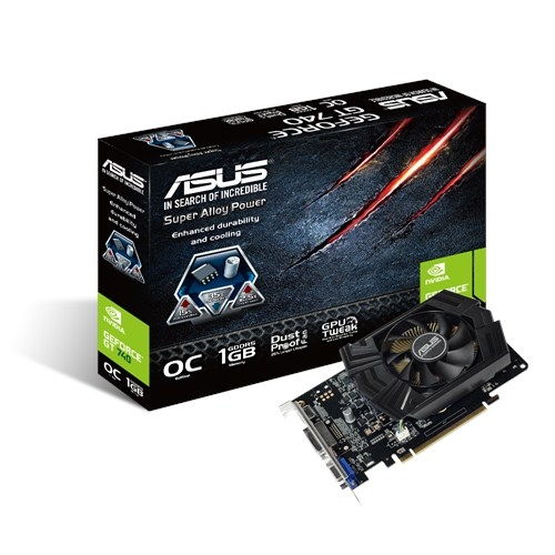 ASUS GT740-OC-1GD5 Videókártya fotó, illusztráció : AVGT740OC1GD5