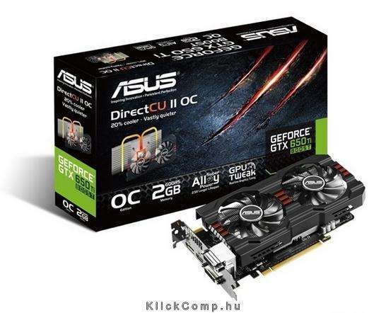 ASUS GTX650TIB-DC2OC-2GD5 videókártya fotó, illusztráció : AVGTX650TIBDC2OC2GD5