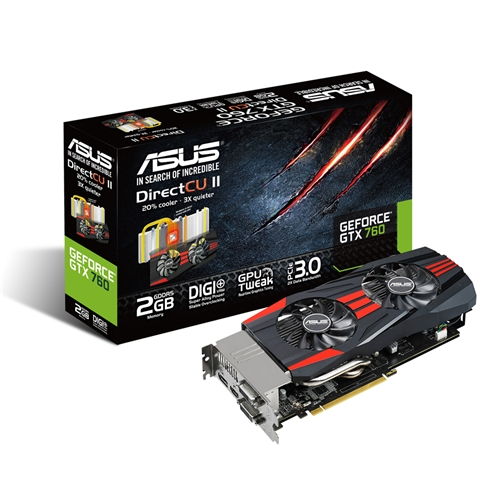 ASUS GTX760-DC2-2GD5-SSU Videókártya fotó, illusztráció : AVGTX760DC22GD5SSU
