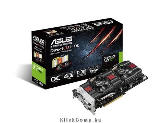 ASUS GTX770-DC2OC-4GD5 Videókártya fotó, illusztráció : AVGTX770DC2OC4GD5