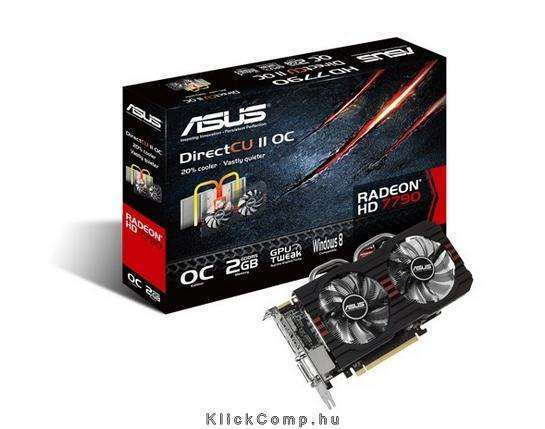 Asus HD7790-DC2OC-2GD5 videókártya fotó, illusztráció : AVHD7790DC2OC2GD5
