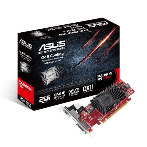 Asus R5230-SL-2GD3-L videókártya fotó, illusztráció : AVR5230SL2GD3L
